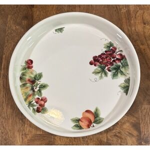 Royal Doulton Everyday Grape Quiche Dish 1994 Vintage Stoneware Baking Pan Rare